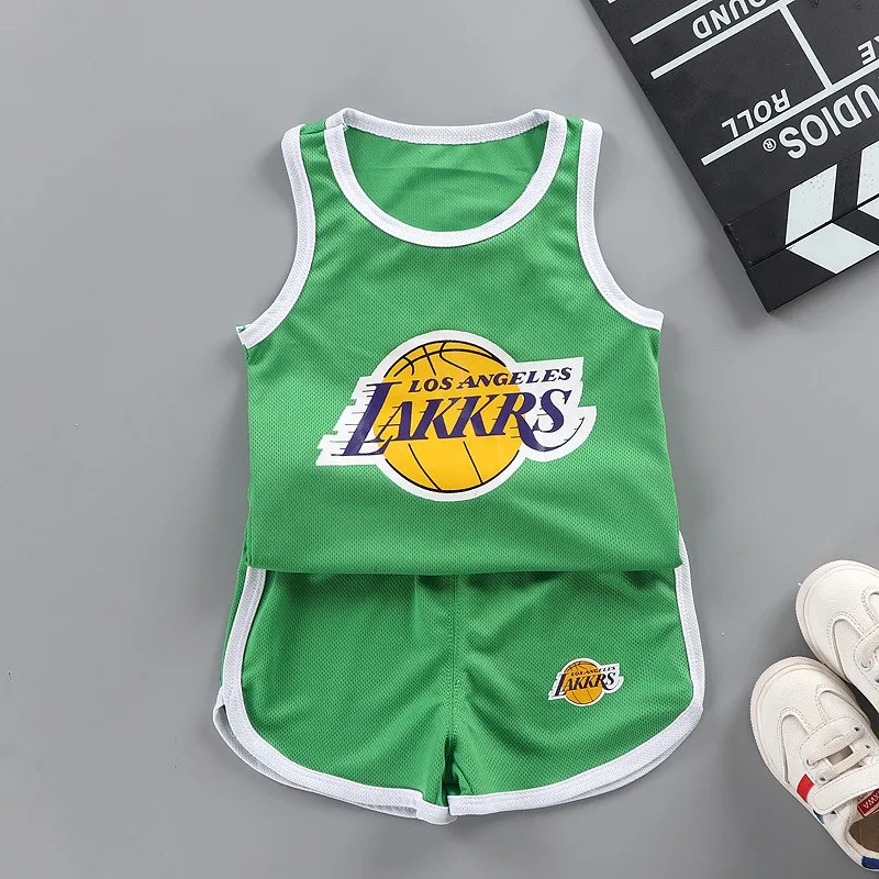 Комплект одежды для маленьких мальчиков и девочек спортивный жилет шорты