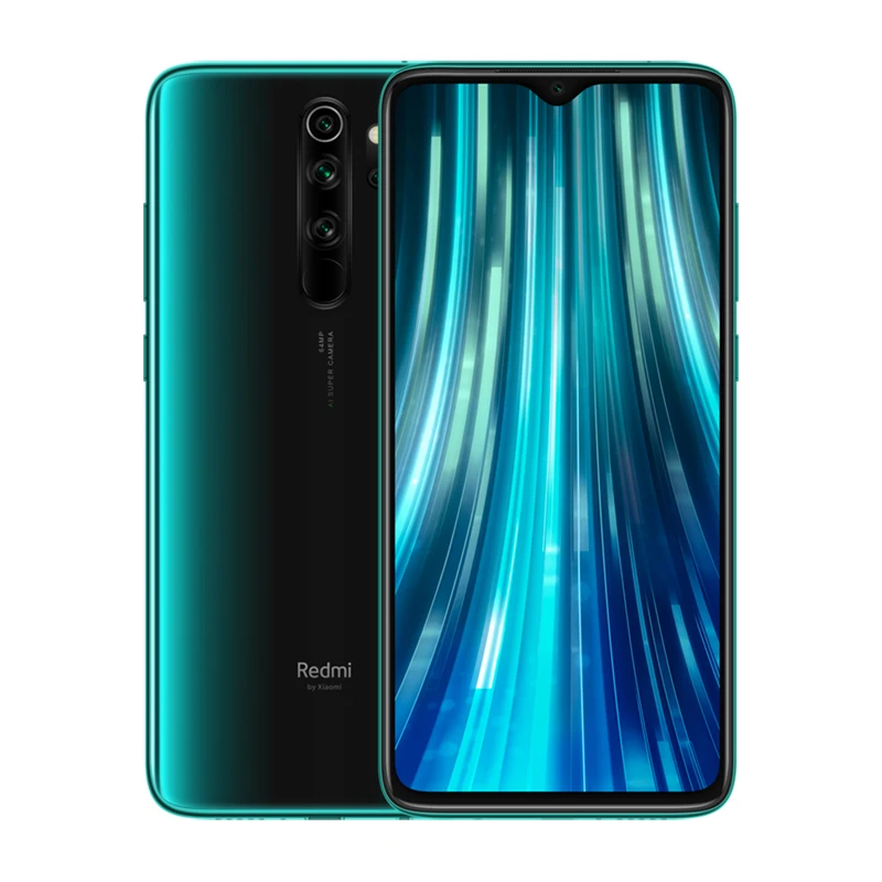 Xiaomi Redmi Note 8 Pro с глобальной прошивкой, 6 ГБ ОЗУ, 64 Гб ПЗУ, 64 мп, четырехъярусная камера 4500 мАч, мобильный телефон MTK Helio G90T NFC с жидкостным охлаждением - Цвет: Green