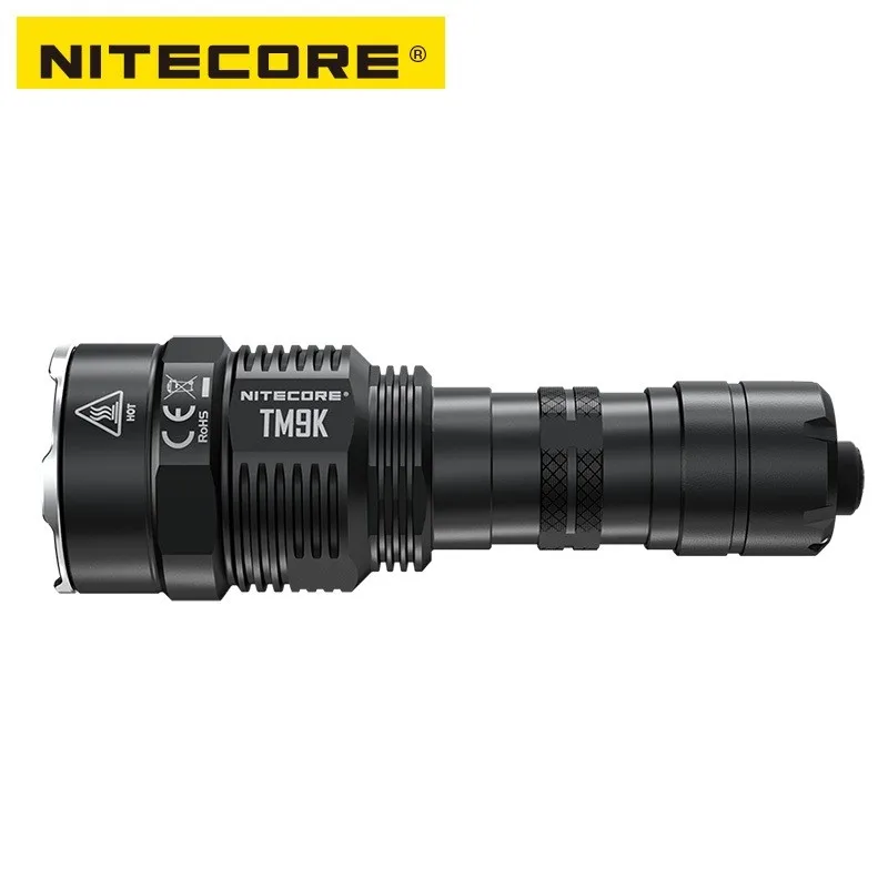 Перезаряжаемый светодиодный фонарик NITECORE TM9K CREE XP L HD V6 9500 люмен тактический со