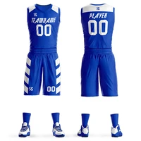 personalized custom basketball jersey set printed with team name number logo outdoor game training uniform running for menyouth
