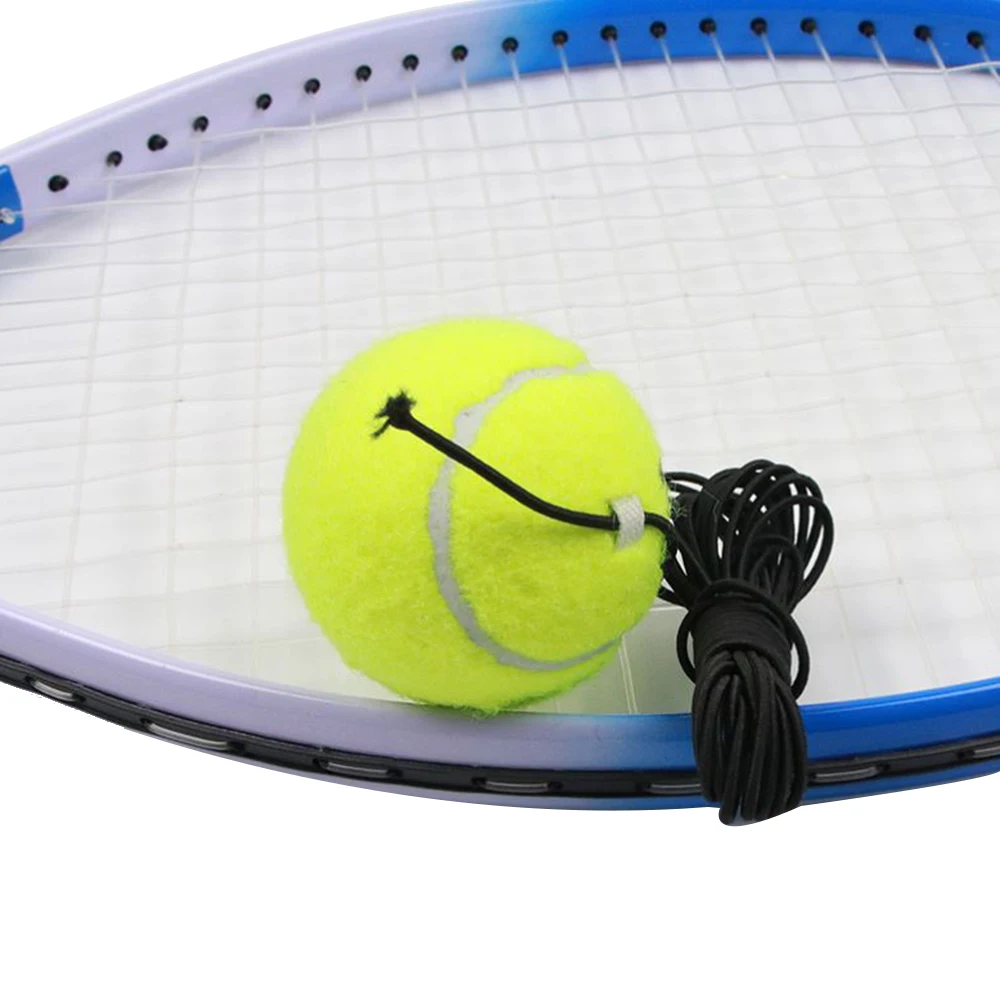 

Professional Tennis Training Ball With 4m Elastic Rope Rebound Practice Ball With String Portable Tennis Train Balls