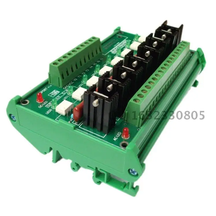 

PLC AC output amplifier board thyristor zero crossing trigger series PLC special gift guide rail support