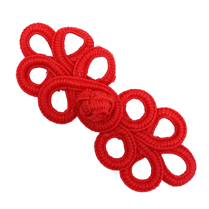 5 пар золотистого и серебряного цвета Cheongsam Button Five Chinese Knot Buttons застежка DIY Belt