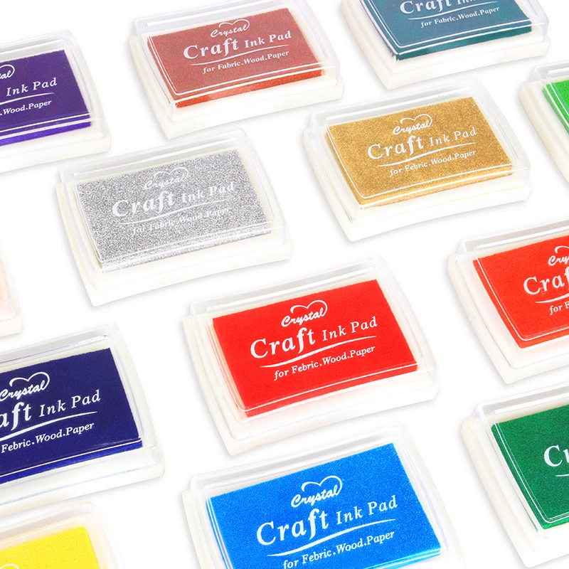 1 шт 15 видов цветов большие штемпельная подушечка марки планировщик для