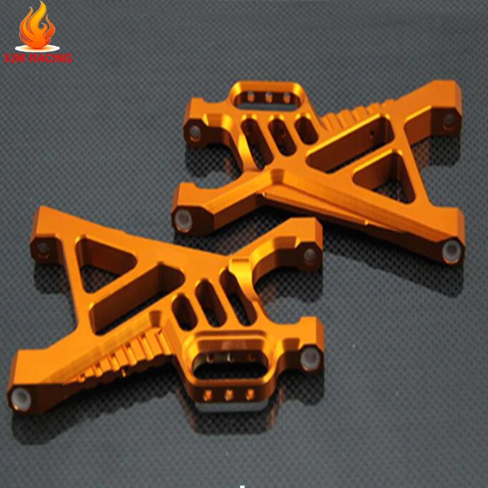 

CNC Metal Front & Rear Lower Arm Bracket Kit for 1/5 GTB Racing HPI Rofun Rovan Km Mcd Baja 5B 5T 5SC SS Truck Rc Car Toys Parts