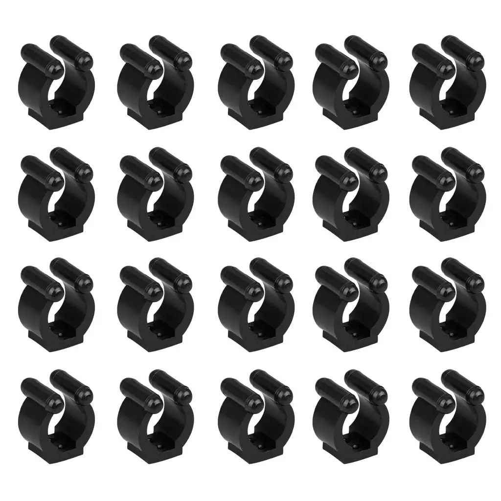 

20x пластиковые зажимы для удочки для бильярда и снукера 17 мм/24 мм