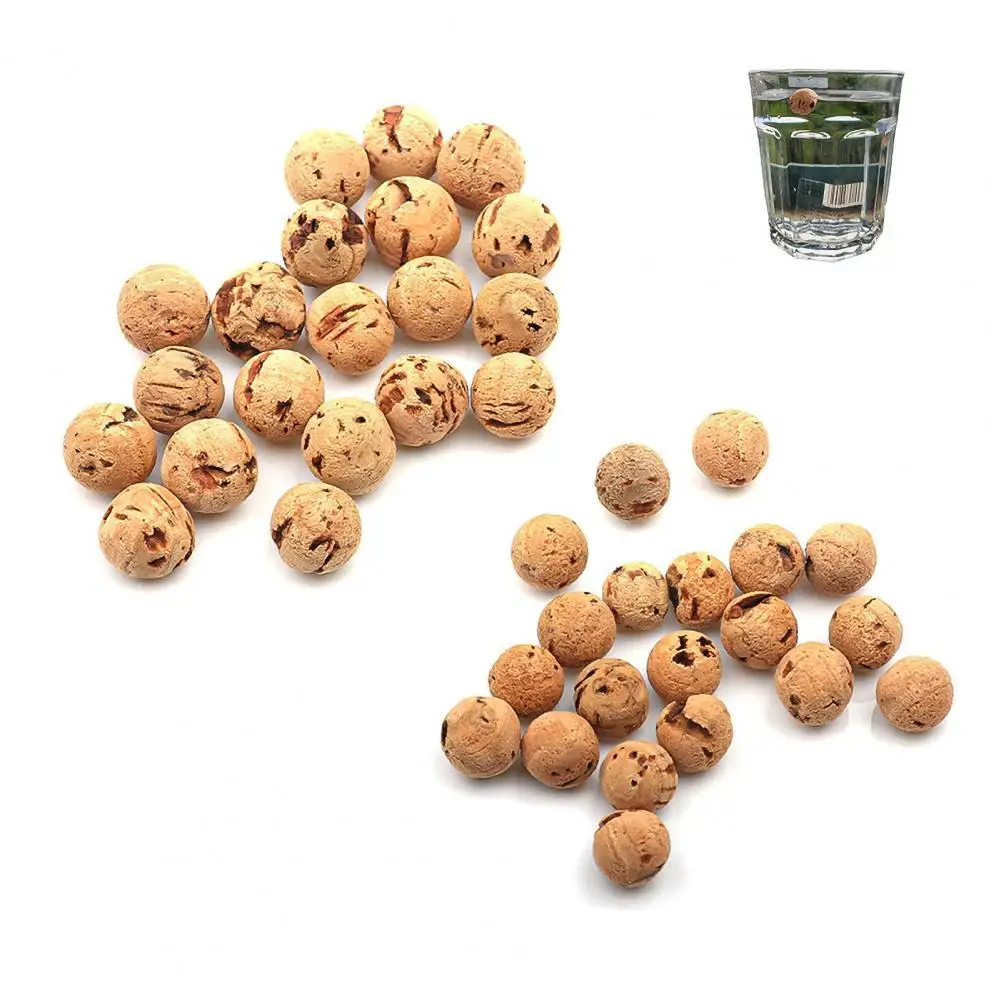 

20Pcs Practical Gardner Cork Balls Lightweight Cork Balls Soft Oil Resistant Carp Fishing Rigs Popper Equipment