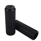 Черная велосипедная педаль для горного велосипеда, противоскользящая Передняя и задняя оси, педаль для горного велосипеда BMX, велосипедная осевая педаль, подножки для трюков, цилиндр