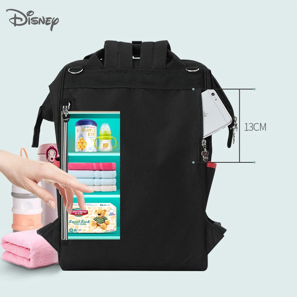 Рюкзак для подгузников disney, сумка для подгузников с изоляцией от USB, сумка для подгузников с Минни и Микки, большая емкость, сумка для путешествий, Оксфорд, для кормления ребенка, сумка для мам