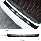 Виниловые наклейки для заднего багажника автомобиля, защитные аксессуары для Smart Fortwo 451 450 453 EQ Forfour Coupe Cabrio Crossblade