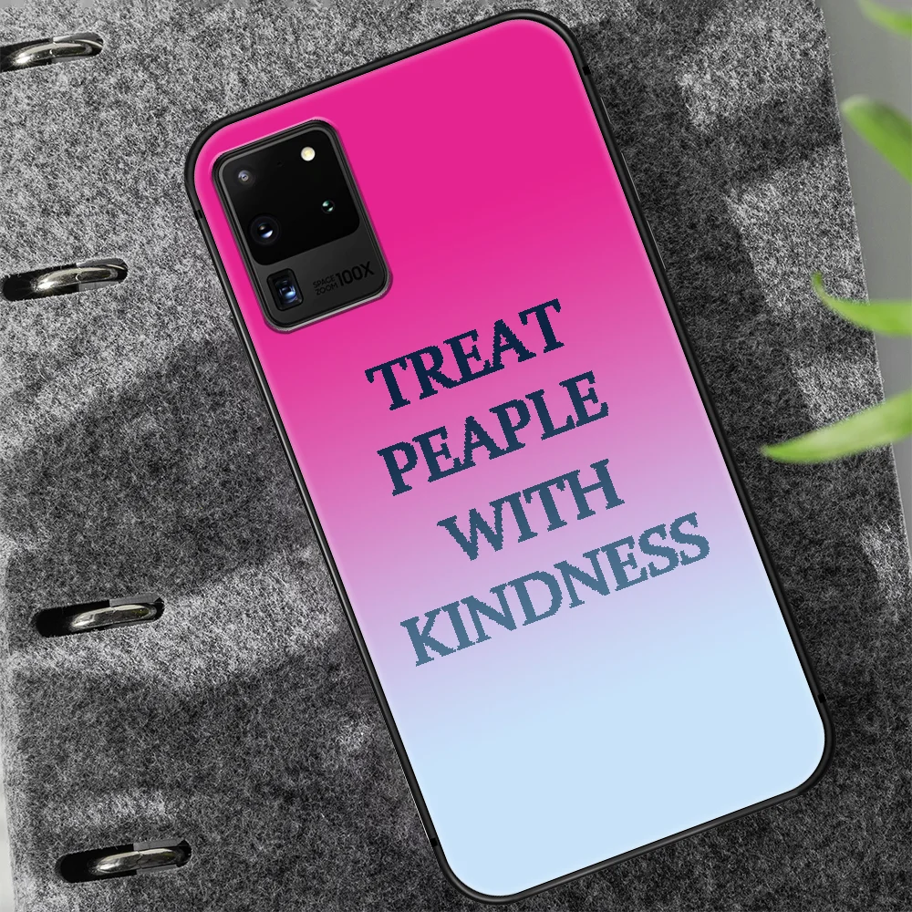 

Treat People With Kindness Harry Styles Phone Case Cover Hull For Samsung Galaxy S 7 8 9 10 e 20 FE edge uitra plus Note 9 10 20