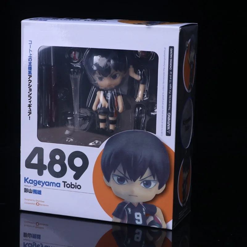 

Haikyuu Figures Hinata Syouyou 489# 563# 461# 605# kageyama tobio Figure PVC 10CM Japanese Anime Volleyball Figures