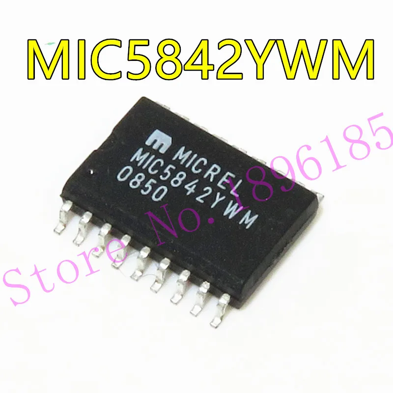 Новые и оригинальные 8-битные защелкивающиеся драйверы MIC5842YWM MIC5842 с последовательным входом