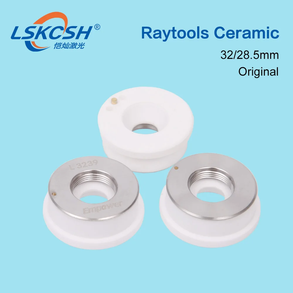 LSKCSH 10 шт./лот Raytools/Мощный лазерный керамический 32 мм для 1000 Вт GNLASER/Bodor лазерные