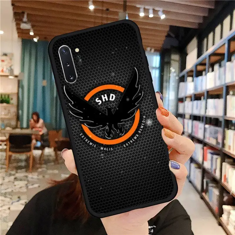 

TOM-CLANCY-S-THE-DIVISION phone case for Samsung A50 A51 A71 A20E A20S S10 S20 S21 S30 Plus ultra 5G M11 funda cover