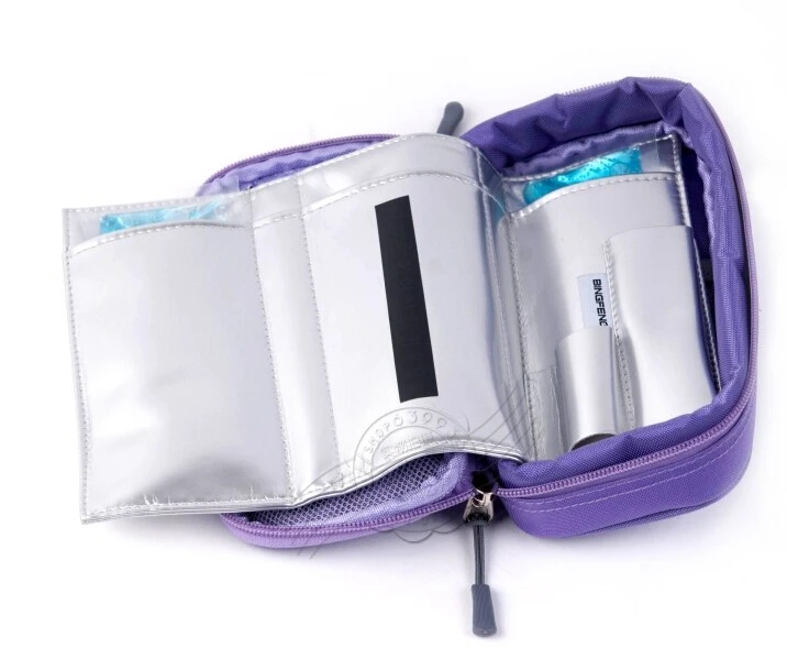 Переносной холодильник для инсулина coolbag с дисплеем на 2-8 градусов Цельсия