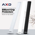 Защитная Насадка На бильярдный захват MANDUN, защитные насадки для бильярдного кия, силиконовый материал, Нескользящие защитные аксессуары для бильярдного кия и рыбалки