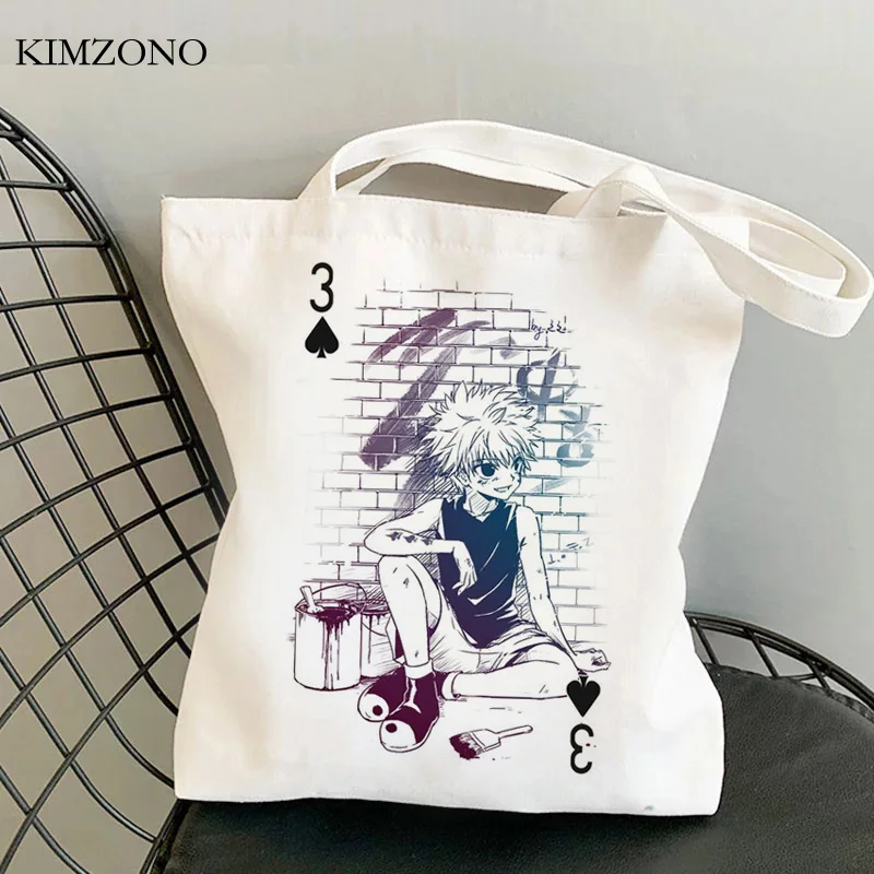 Hunter x сумка шоппер Сумка тоут для покупок премиум класса bolsa ткань из натурального