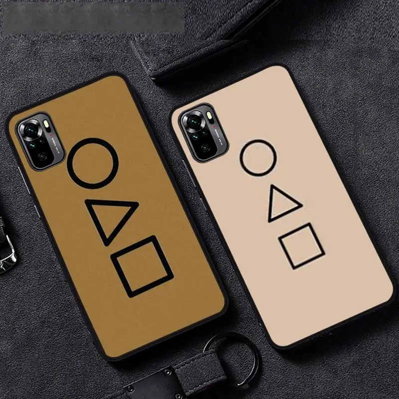 

Squid Game Phone Case For Huawei P40 P20 P30 Mate 40 20 10 Lite Pro Nova 5t P Smart 2019