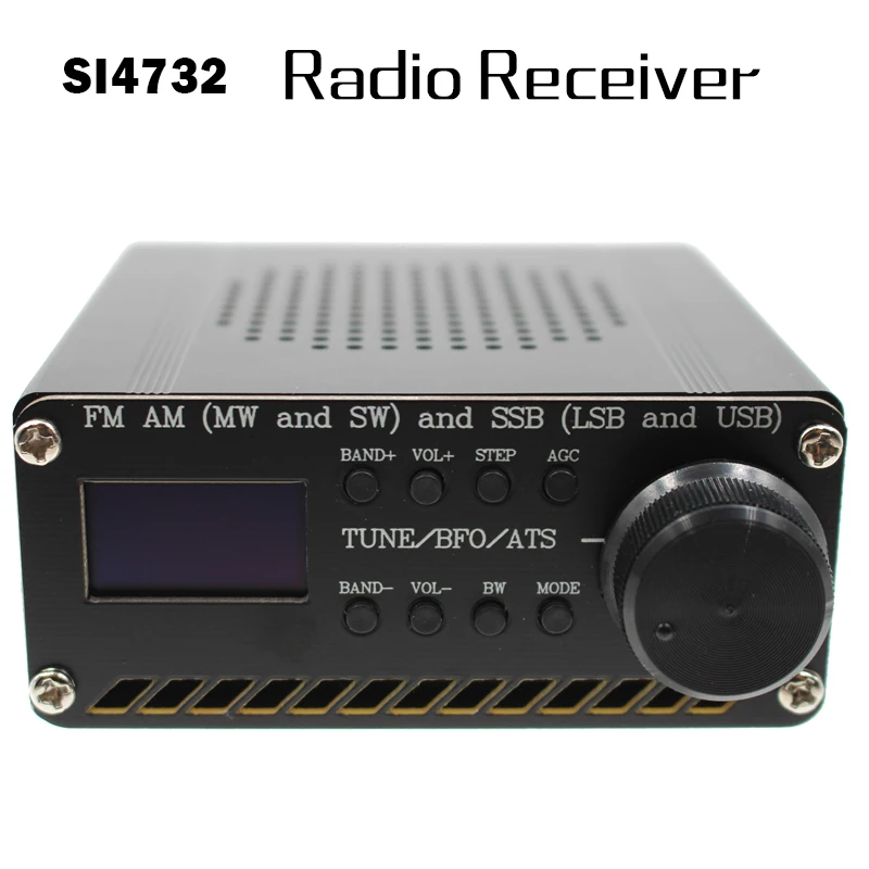 Универсальный радиоприемник SI4732 FM AM (MW & SW) SSB (LSB USB) динамик покрывающий