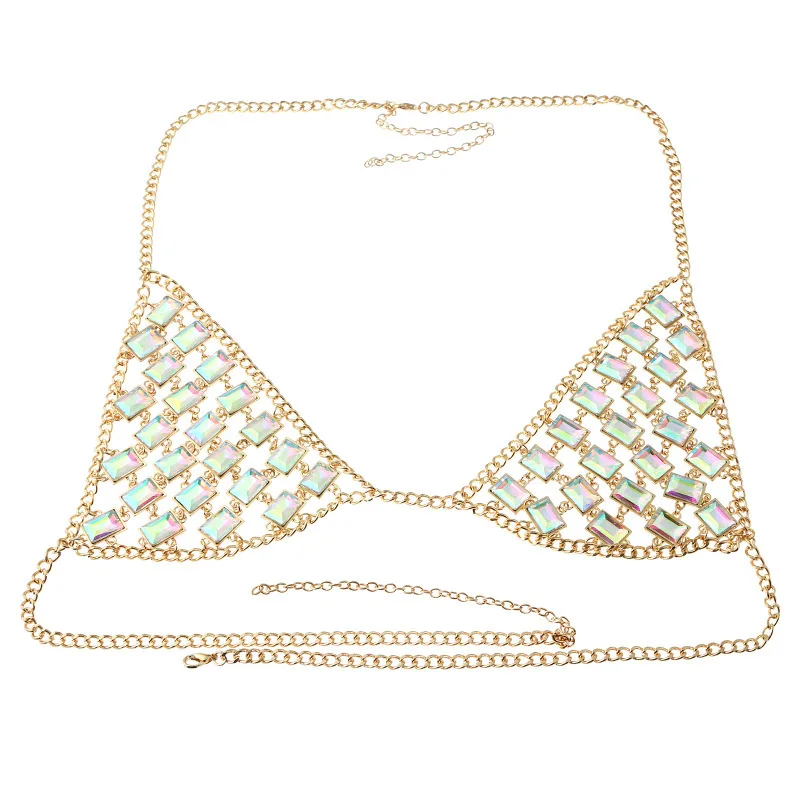 WKOUD EAM женский пляжный Сексуальный Металлический купальник бикини в стиле панк