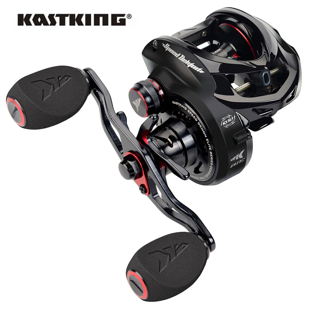 Рыболовная катушка KastKing Speed Demon Elite для заброса приманки 10 5: 1 высокая скорость