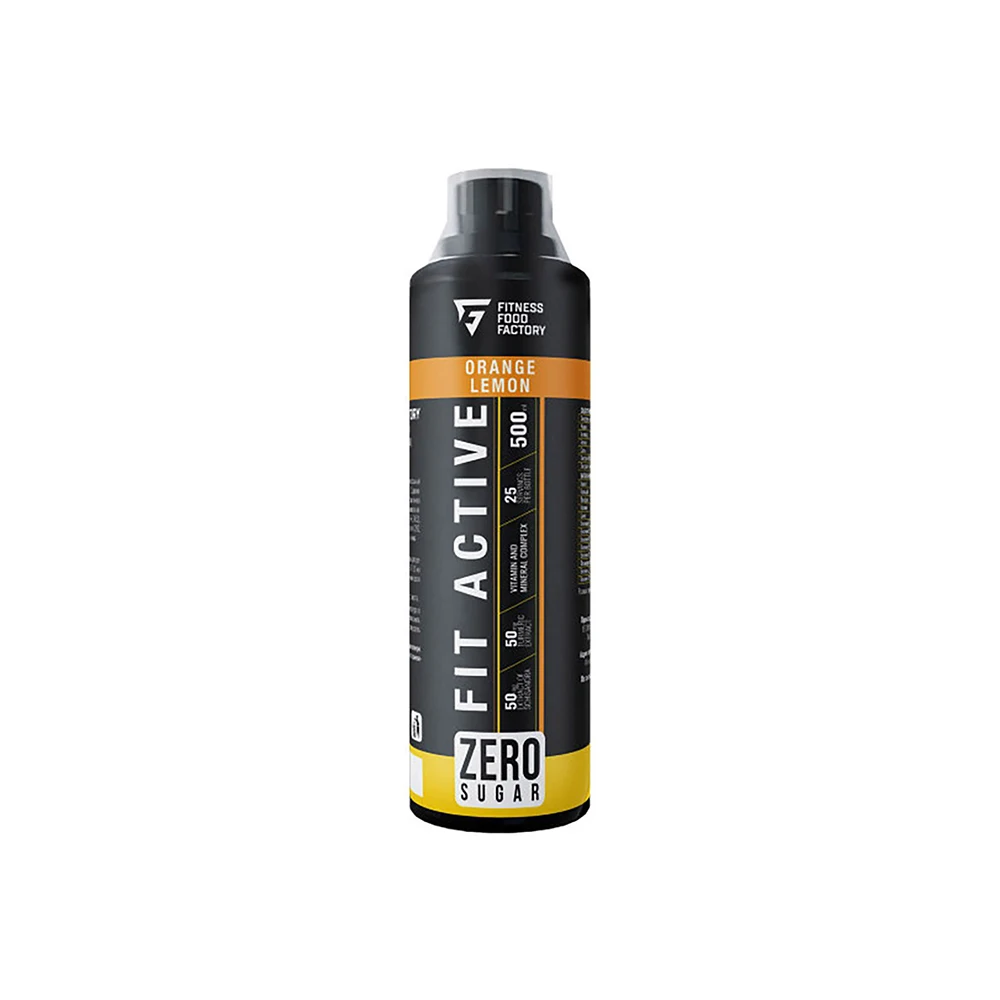 Спортивные изотоники Fitness Food Factory Fit Active Liquid 500 мл Апельсин/Лимон|Спортивное