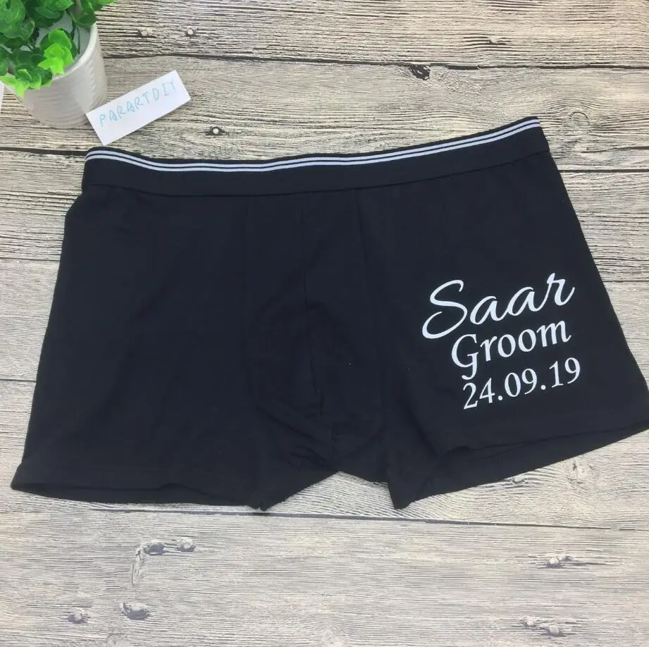 Боксеры для жениха любой язык под заказ муж подарок на День святого Валентина