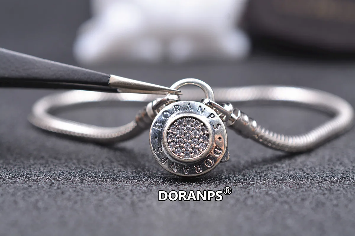DORANPS браслеты 925 Браслет талисман из бусинок мотаться браслет для женщин