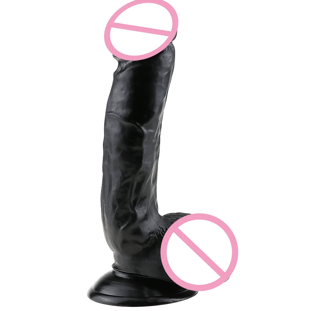 22 см * 4 8 ПВХ маленький большой фаллоимитатор для женщин реалистичный отличный