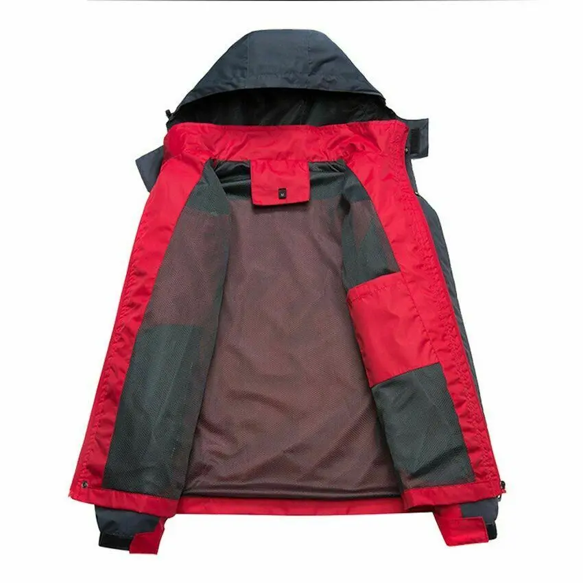 Ветровка мужская флисовая спортивная куртка для походов и отдыха на открытом