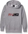 Свитшот с капюшоном RVCA с большим логотипом для мальчиков