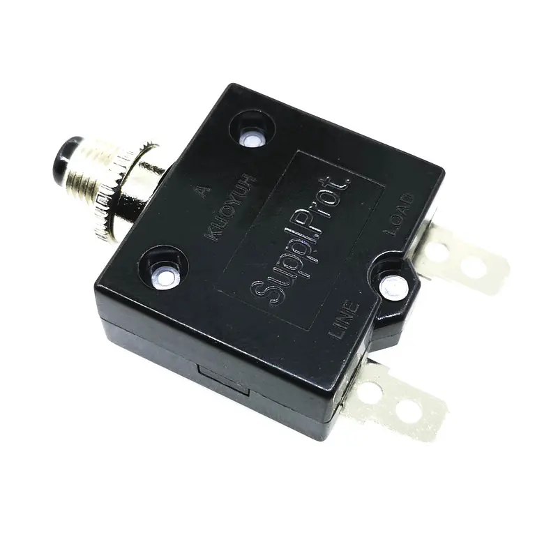 1Pcs KUOYUH 98 Series - 20A Circuit Breaker Overload Switch - over Current Protector (125/250vac 32vdc 50/60hz) image 2