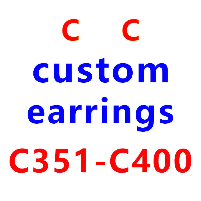 

C351-c400 carta cc brincos para as mulheres como um presente moda jóias carta marca balançar brinco de boa qualidade