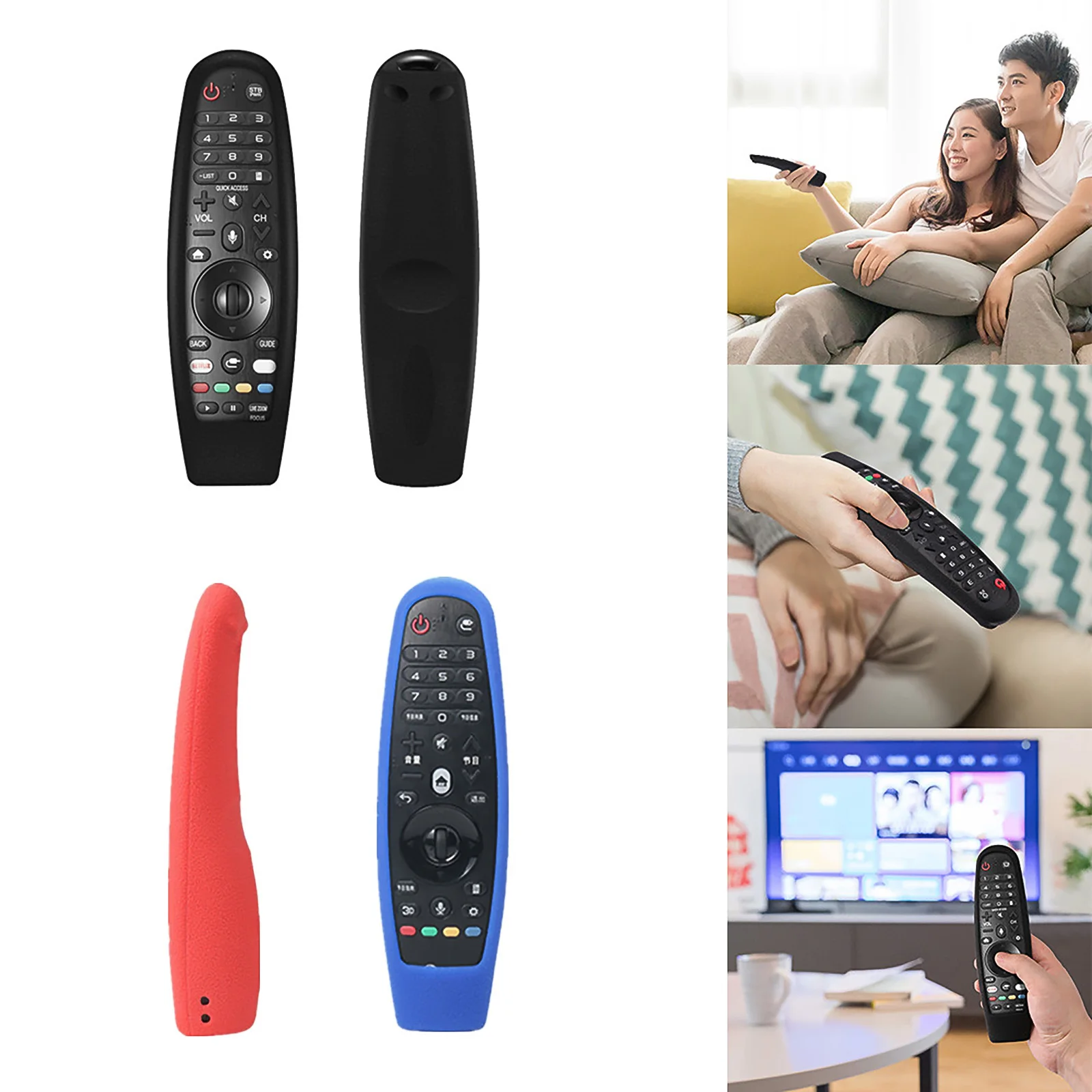 Защитный силиконовый чехол для LG ТВ AN MR600 650 MR18BA MR19BA Magic Remote Управление