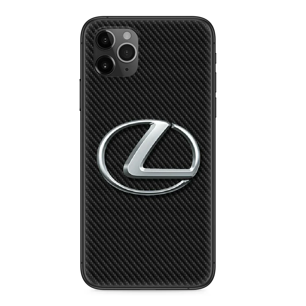 

lexus car Phone case For iphone 4 4s 5 5S SE 5C 6 6S 7 8 plus X XS XR 11 PRO MAX 2020 black back soft waterproof silicone shell
