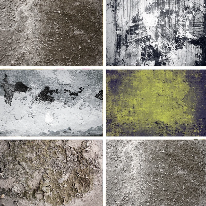 Реквизит для фотосъемки новорожденных Nitree Виниловый фон грязные ржавые фото