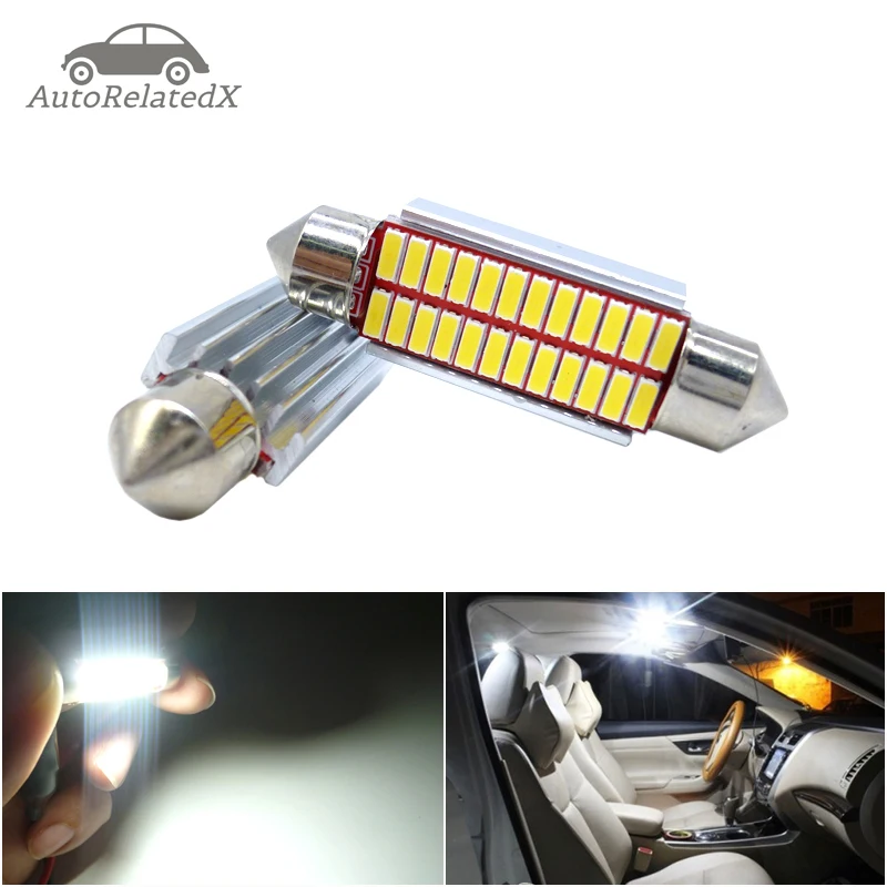 

C5W C10W CANBUS Error Free Car Festoon LED Bulbs Interior Light For Hyundai Tucson IX35 IX25 Santa Fe Sonata 9 2015 2016 2017