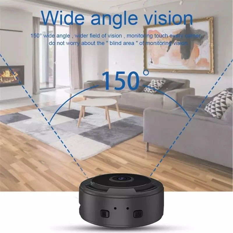 Wi-Fi мини-камера HD 1080P Беспроводная с функцией ночного видения | Электроника