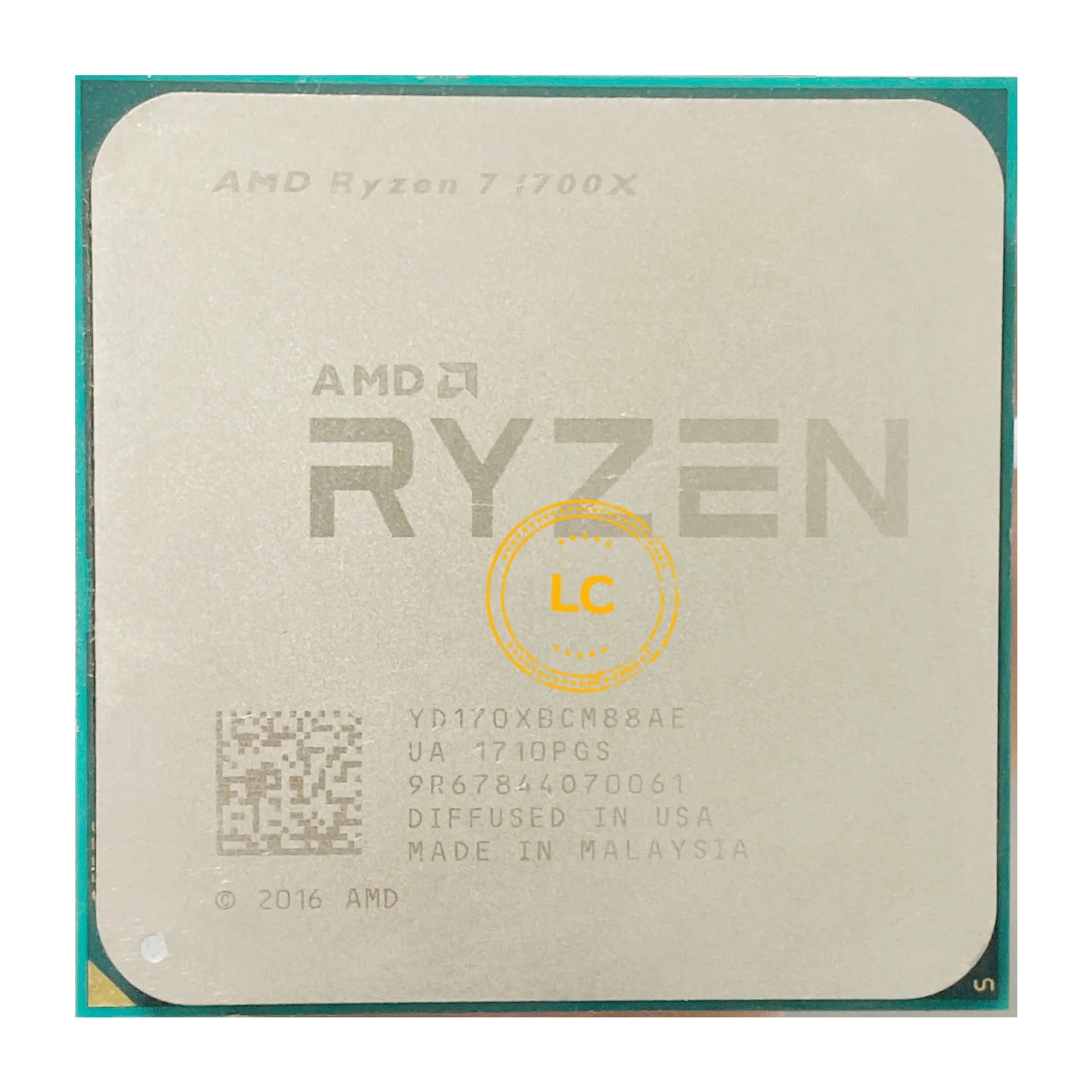 Восьмиядерный процессор AMD Ryzen 7 1700X R7 3 4 ГГц YD170XBCM88AE разъем AM4|Процессоры| |