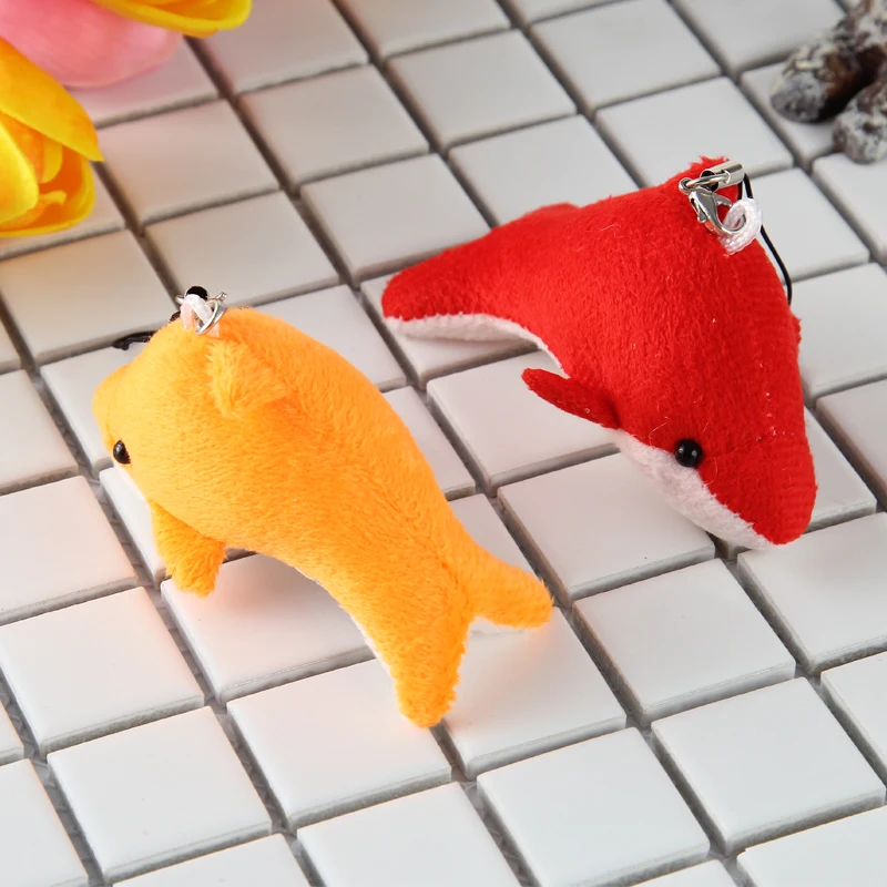 1 шт морские плюшевые игрушки дельфины животные кулоны куклы компании События