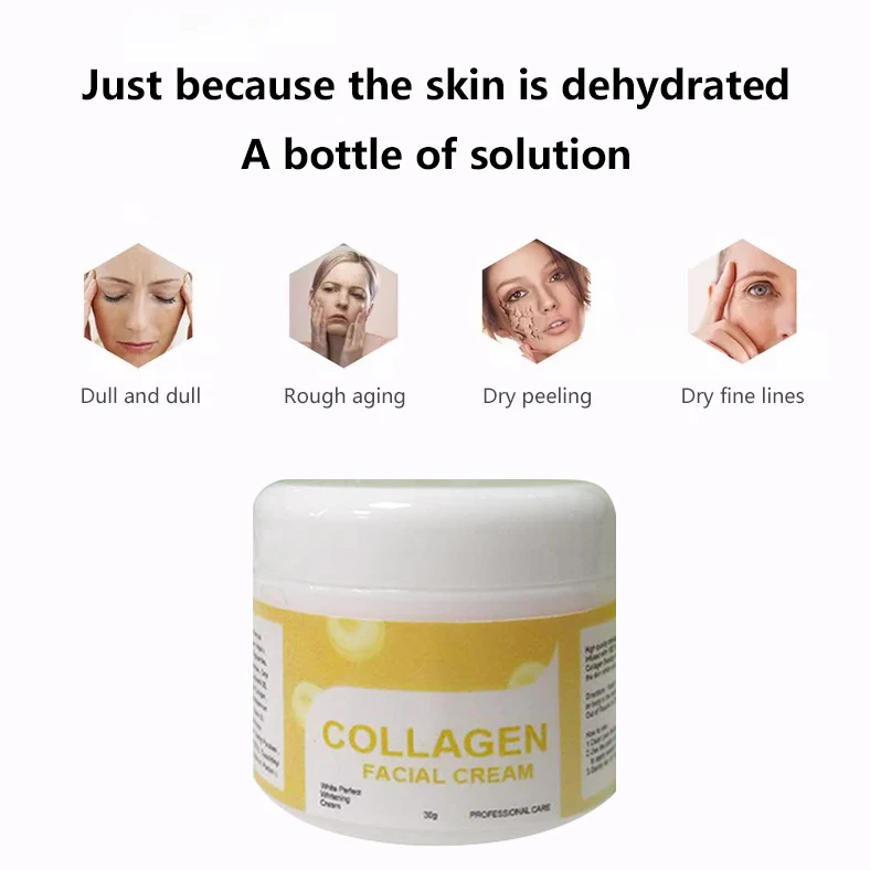 Коллагеновый крем для лица от морщин и мешков под глазами 30/20 г - купить по