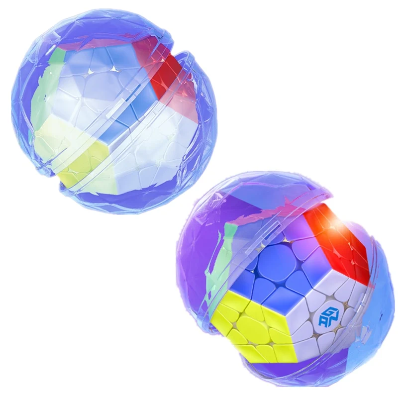 Игрушка головоломка GAN Megaminx M гладкая профессиональная игра подарок магнитный