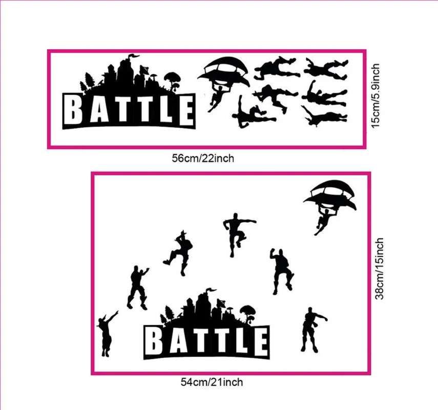 

Game Wall Stickers Room Backdrop Decorative Painting Home Decoration Stickers Posters Cartoon Printed Gifts