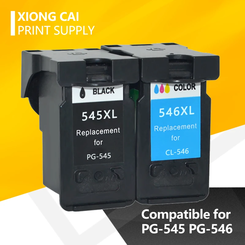 PG545 CL546 совместимый чернильный картридж для canon pixma IP2850/MX495/MG2950/MG2550/MG2450 полный PG 545