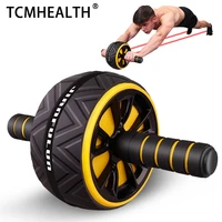 tcmhealth ab roller wheel machine abdominal exercise trainer health and fitness waist wheel big abdominal muscle trainer indoor