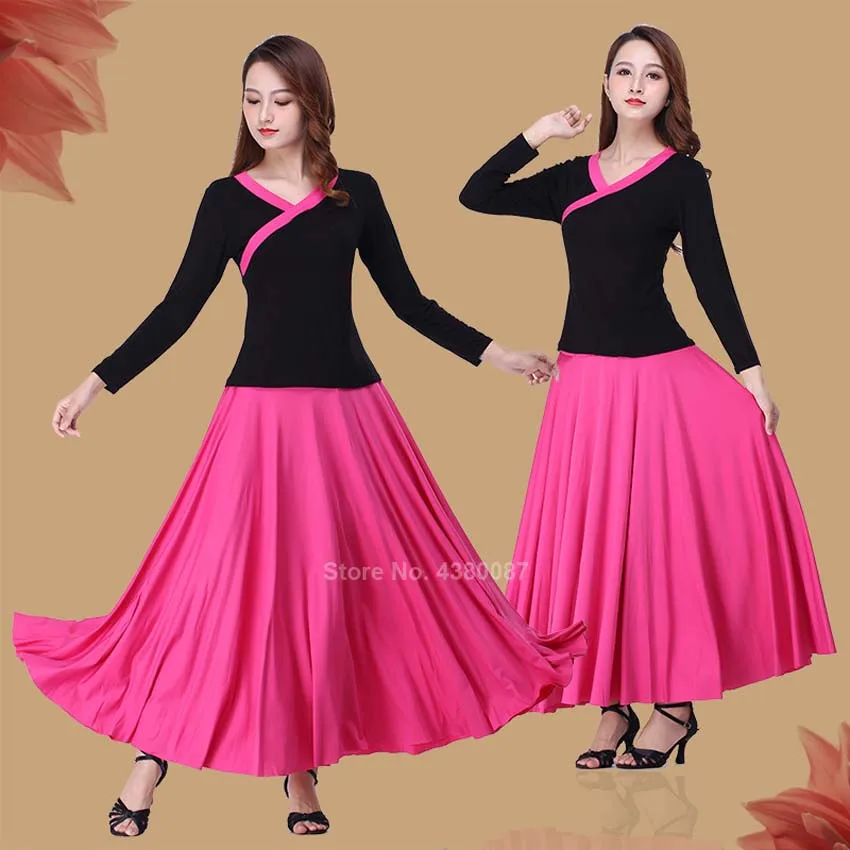 Женский костюм для фестиваля фламенко Женская юбка выступлений на животе