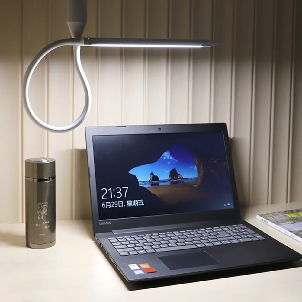 Светодиодная настольная лампа с защитой глаз очень длинным кронштейном и