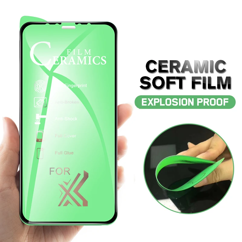 

Soft Ceramic Film For Samsung Galaxy A50 A30 A20 A10 A40 A60 A30S A50S M30 M20 M10 A80 A90 Full Glue Cover Screen Protector