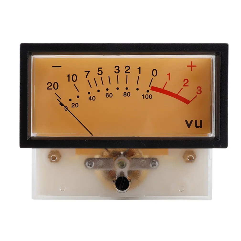 

TN-73 High-precision VU Ammeter DB Meter Power Discharge Flat Meter Mixer Power Meter with Backlight
